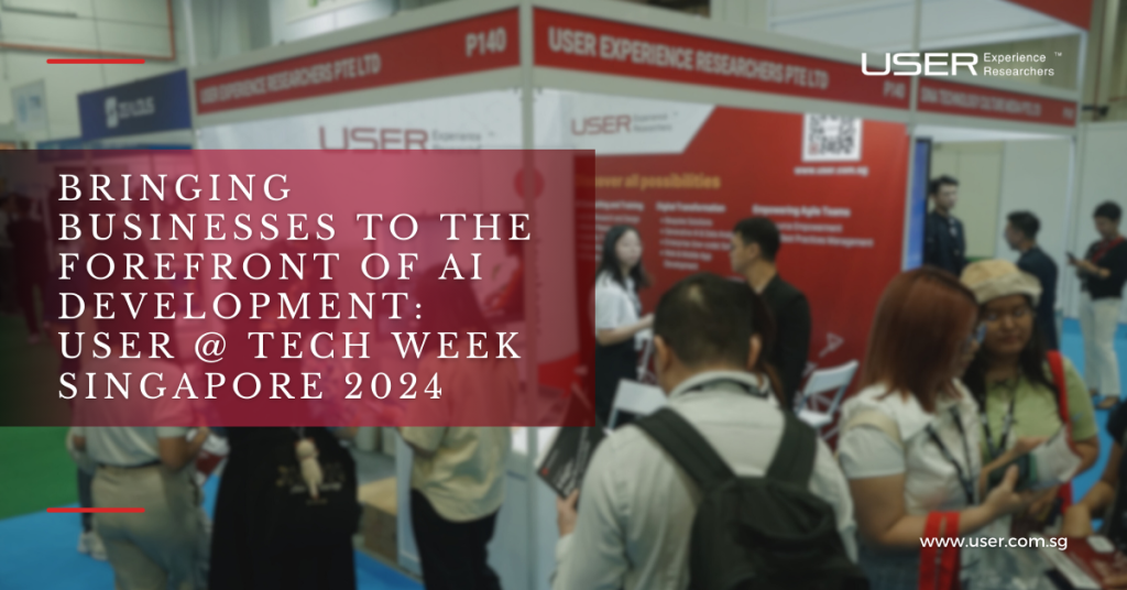 Bringing businesses to the forefront of AI development: USER @ Tech Week Singapore 2024